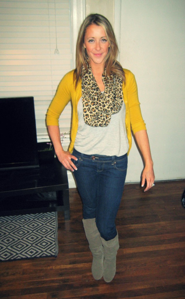 I heart mustard. And leopard.