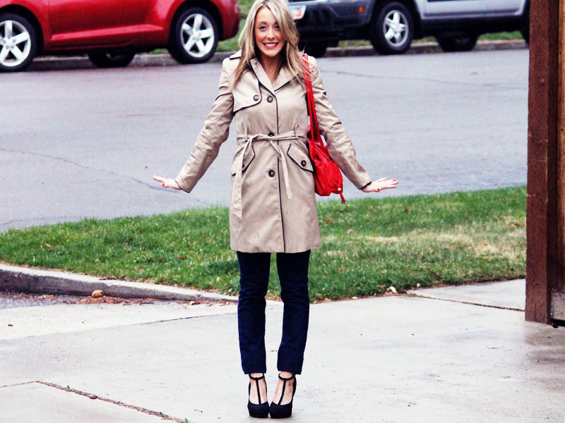 Every Gal Needs a Classic Trench Coat…